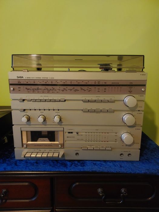 Saba c3000 hi fi stereo system