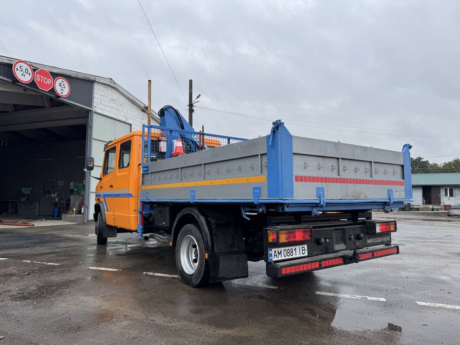Mercedes 711 самоскид-маніпулятор
