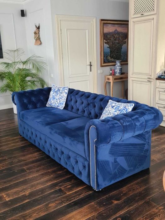 Kanapa Chester rozkładana 3 osobowa 250x104 cm wys. 77 cm, gł. 70 cm