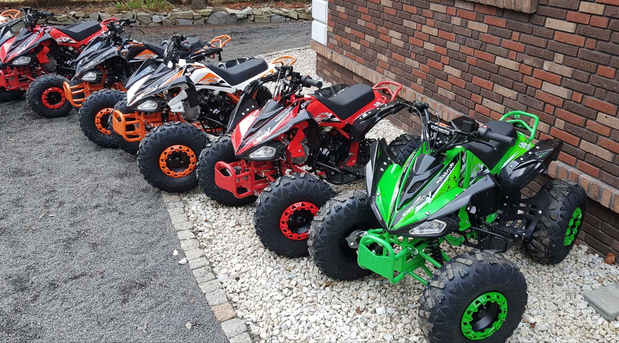 Quad 125cc atv RATY 7cal kxd raptor 110 14km Nowy Duży kład XXL apollo