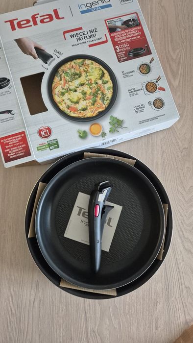 Tefal Ingenio zestaw patelnia x2 - 24 + 28cm NOWE