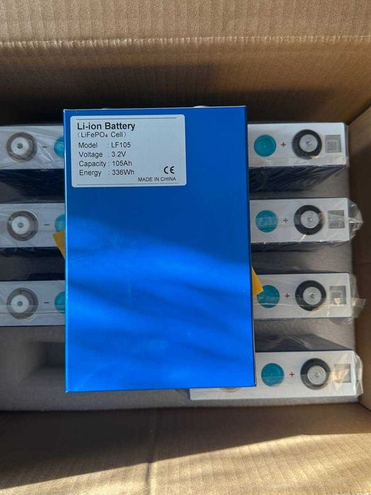 Акумулятори LifePO4 EVE LF105Ah M4 Grade A 2024рік