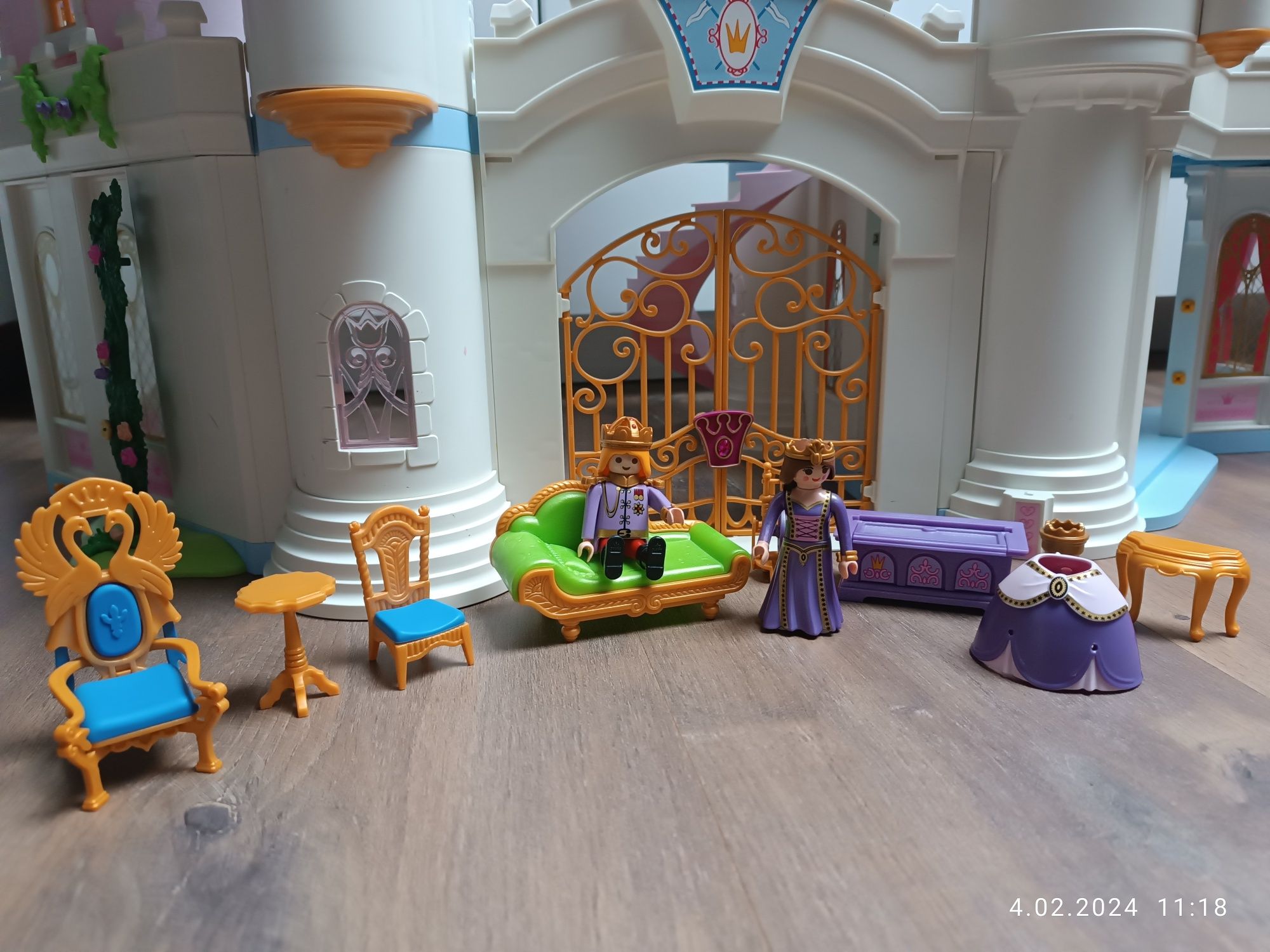 Playmobil duży zamek księżniczki królowej