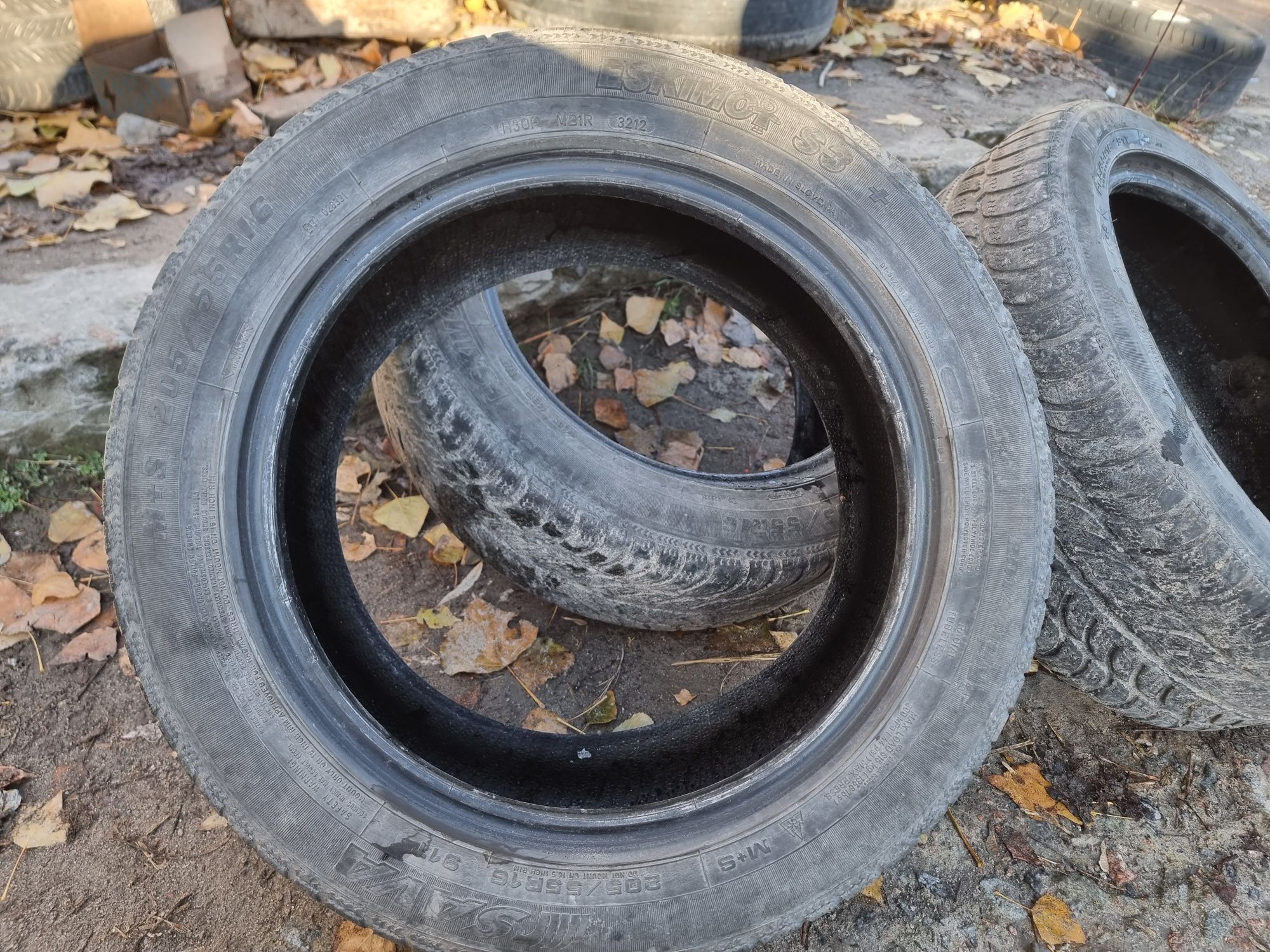 Sava Eskimo S3 205/55 r16 пара зима