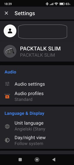 używany zestaw interkom ów Cardo Packtalk Slim