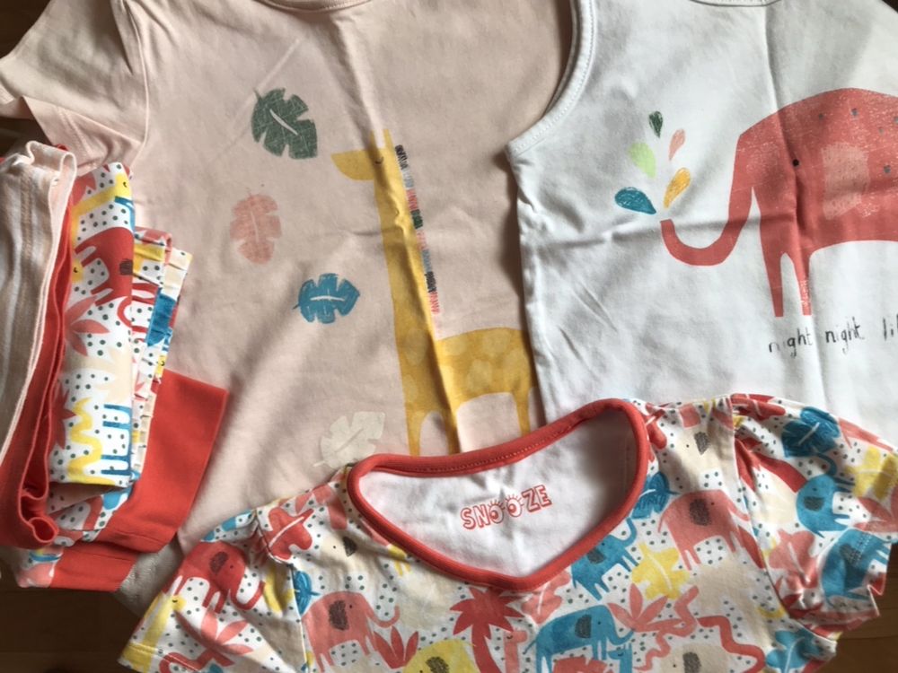 Marks&Spencer как mothercare пижама 3 шт 4-5л