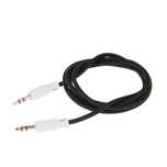 dd75 kabel audio aux mini jack 3,5mm wtyki męskie 1m nieplączacy