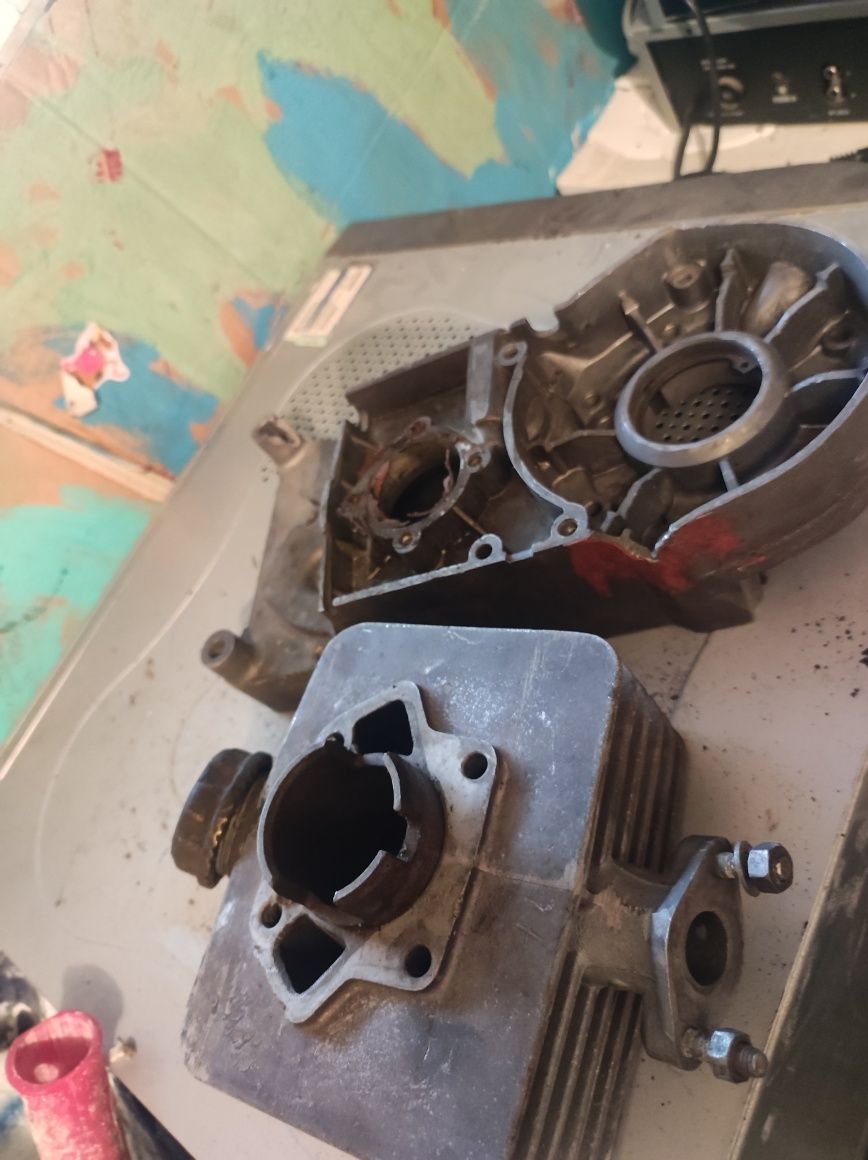 Cylinder + karter Simson S51 – oryginał DDR, stan jak na zdjęciach