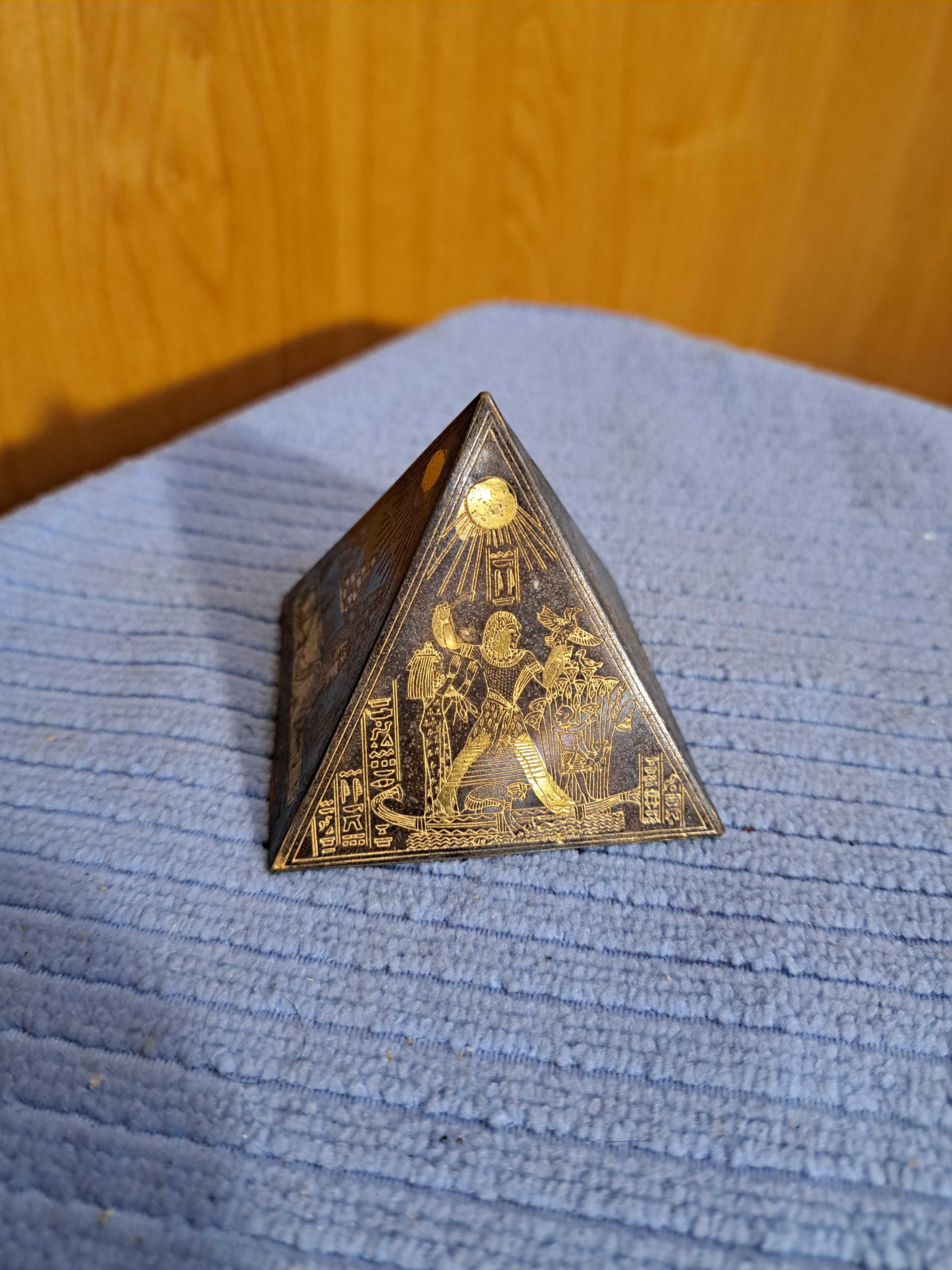 Пирамида, сувенир, Египет,  сфинкс, латунь,