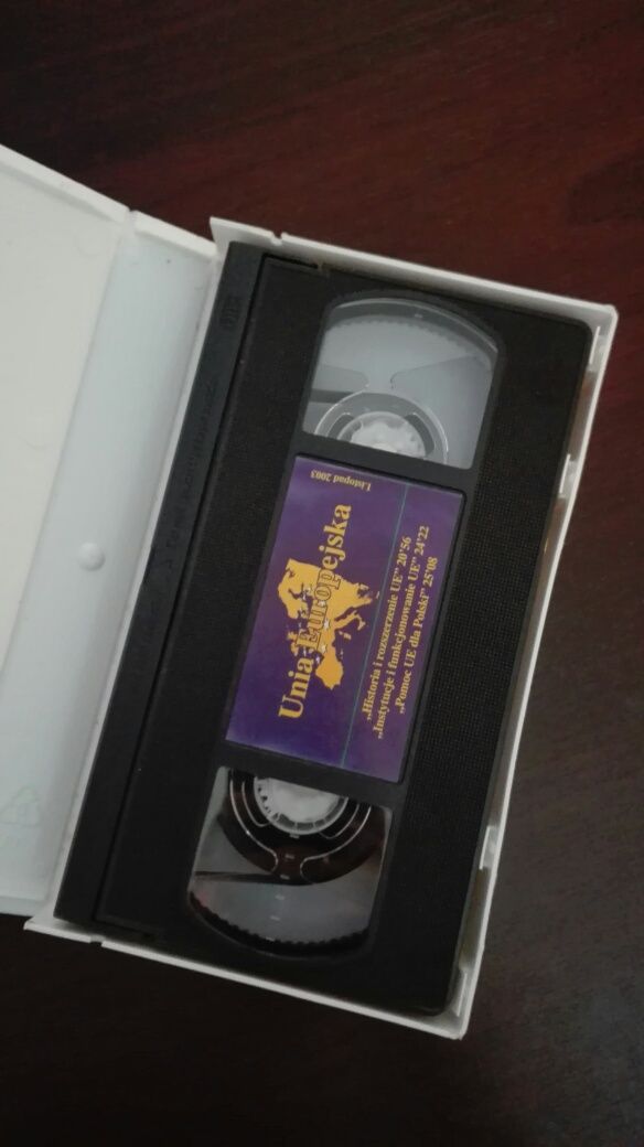 Kaseta vhs Unia Europejska