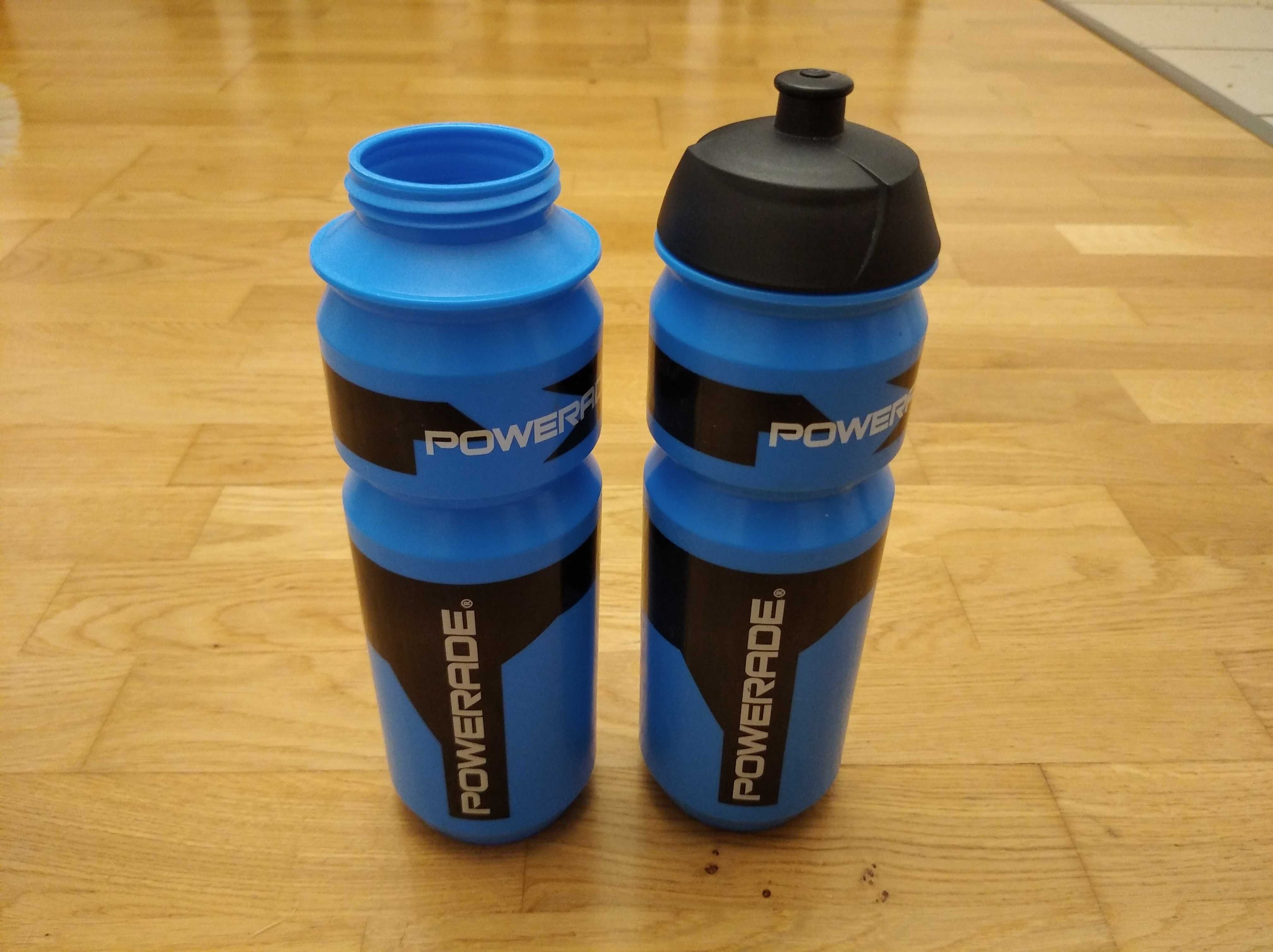 Bidon Powerade 650 ml + gratis bidon bez nakrętki