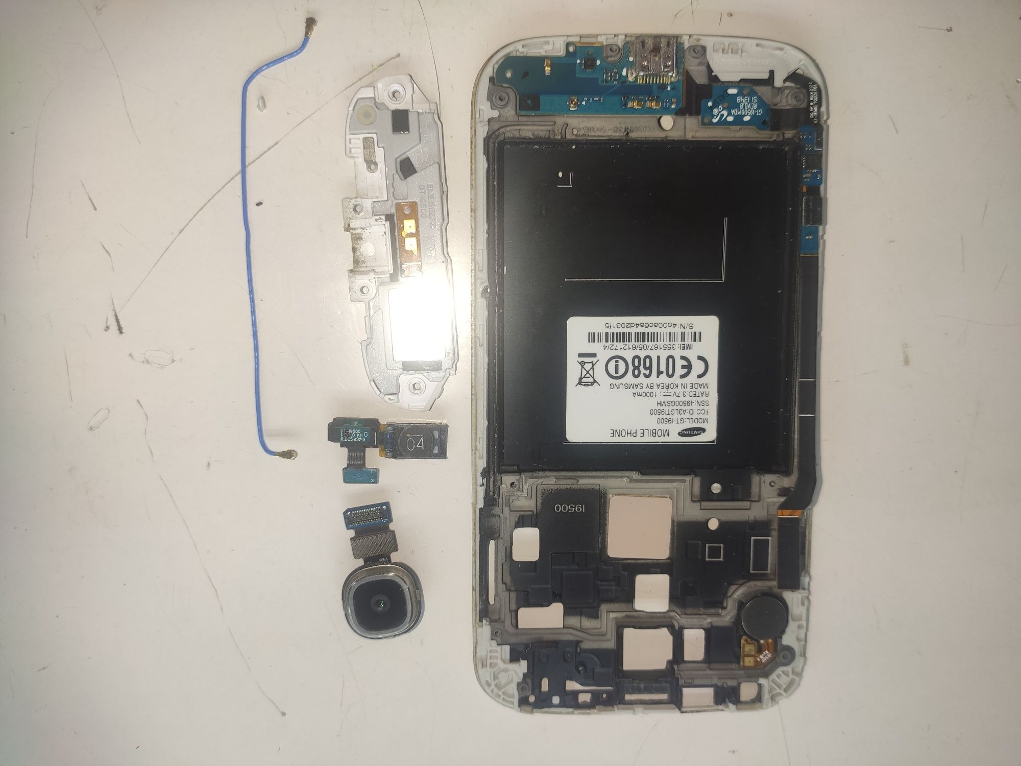 Запчасти на Samsung S4 i9500
