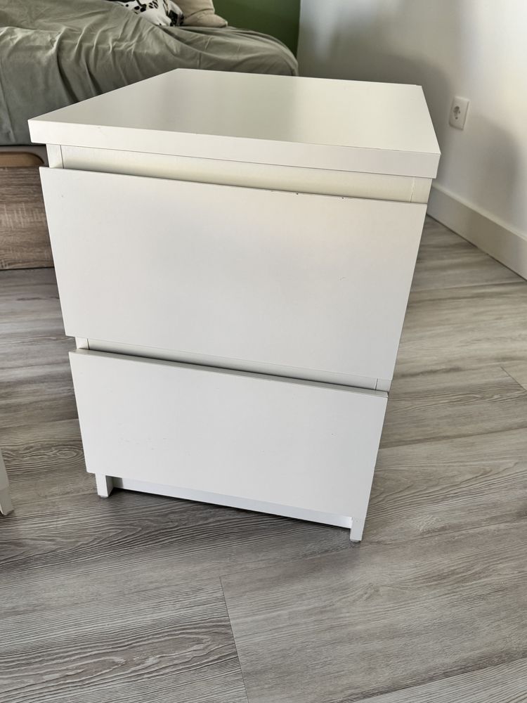 Mesa Cabeceira MALM IKEA
