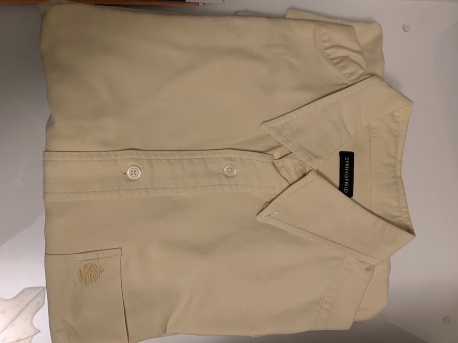 Camisa vintage de algodão Springfield