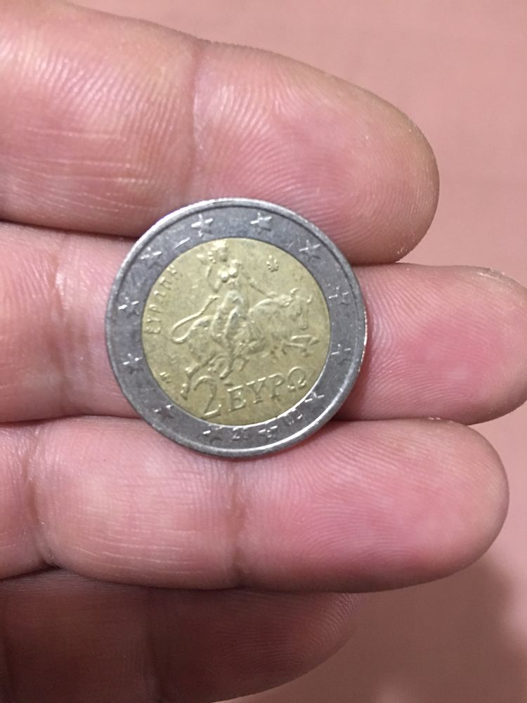 Moeda 2 euros Grécia