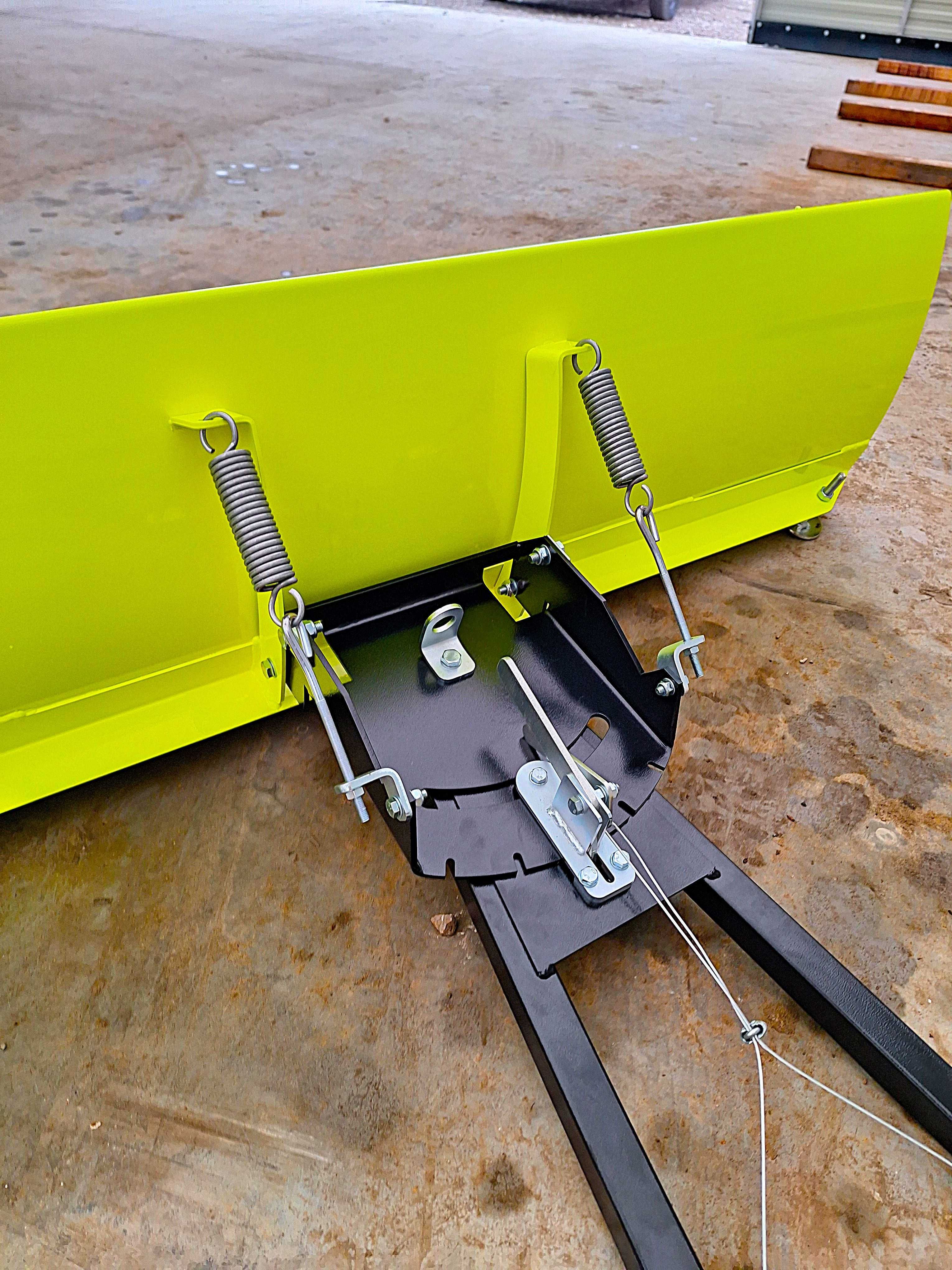 Pług do śniegu do quada spych FLUO 150cm zaczep KLIK płyta PRODUCENT
