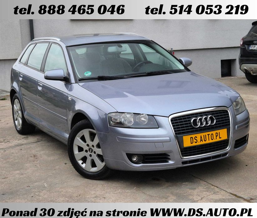 Audi A3 8P • 1.6 MPI benz 102 KM • 5 drzwi • ALU • ZADBANY • z Niemiec