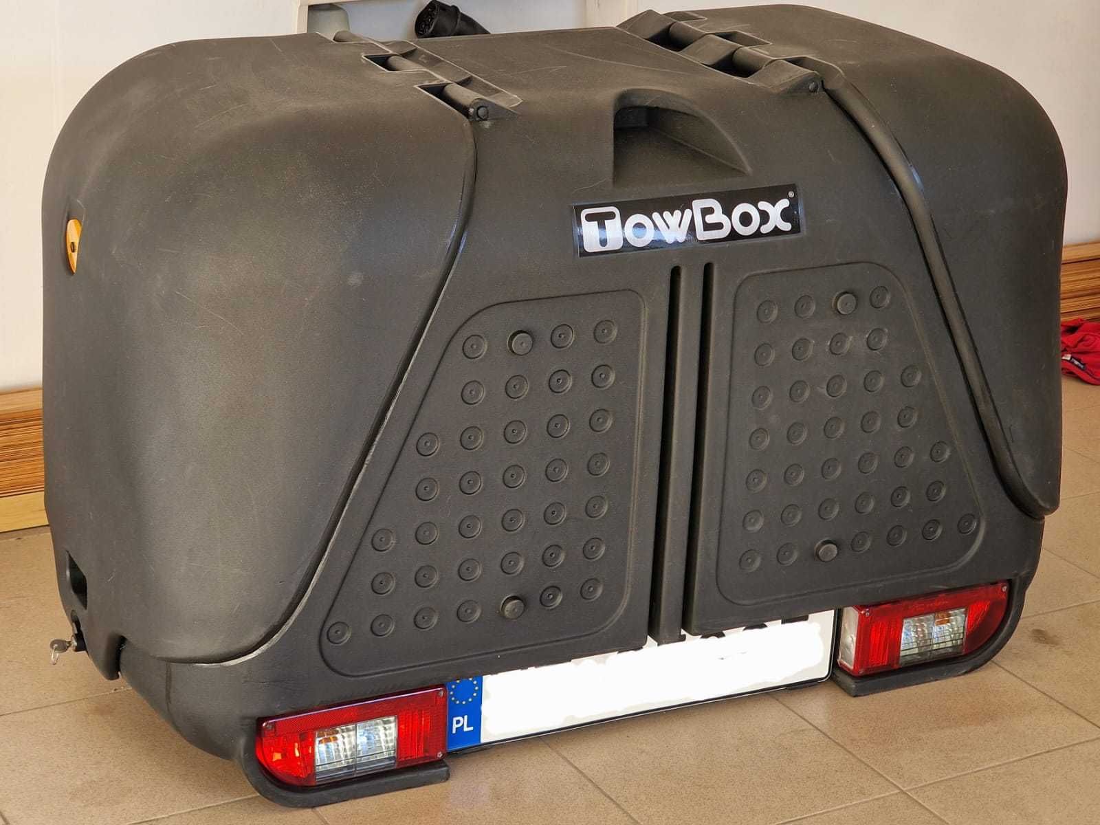 TOWBOX V2 bagażnik na hak, czarny, Warszawa, stan bdb