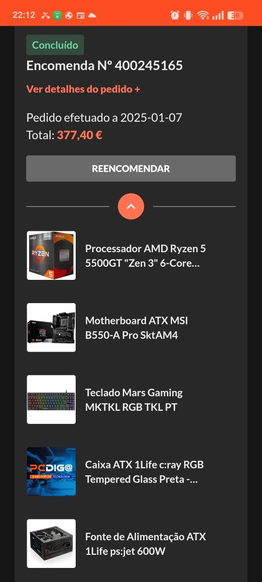 Vendo pc NOVO com grantia 3 anos