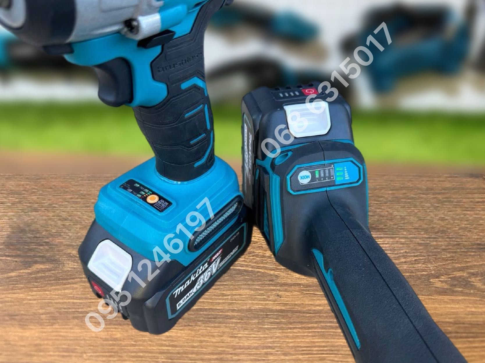 Набор 2/1 Makita Болгарка DGA504BL Гайковерт DTW650BL 2 АКБ 36V 8Ah