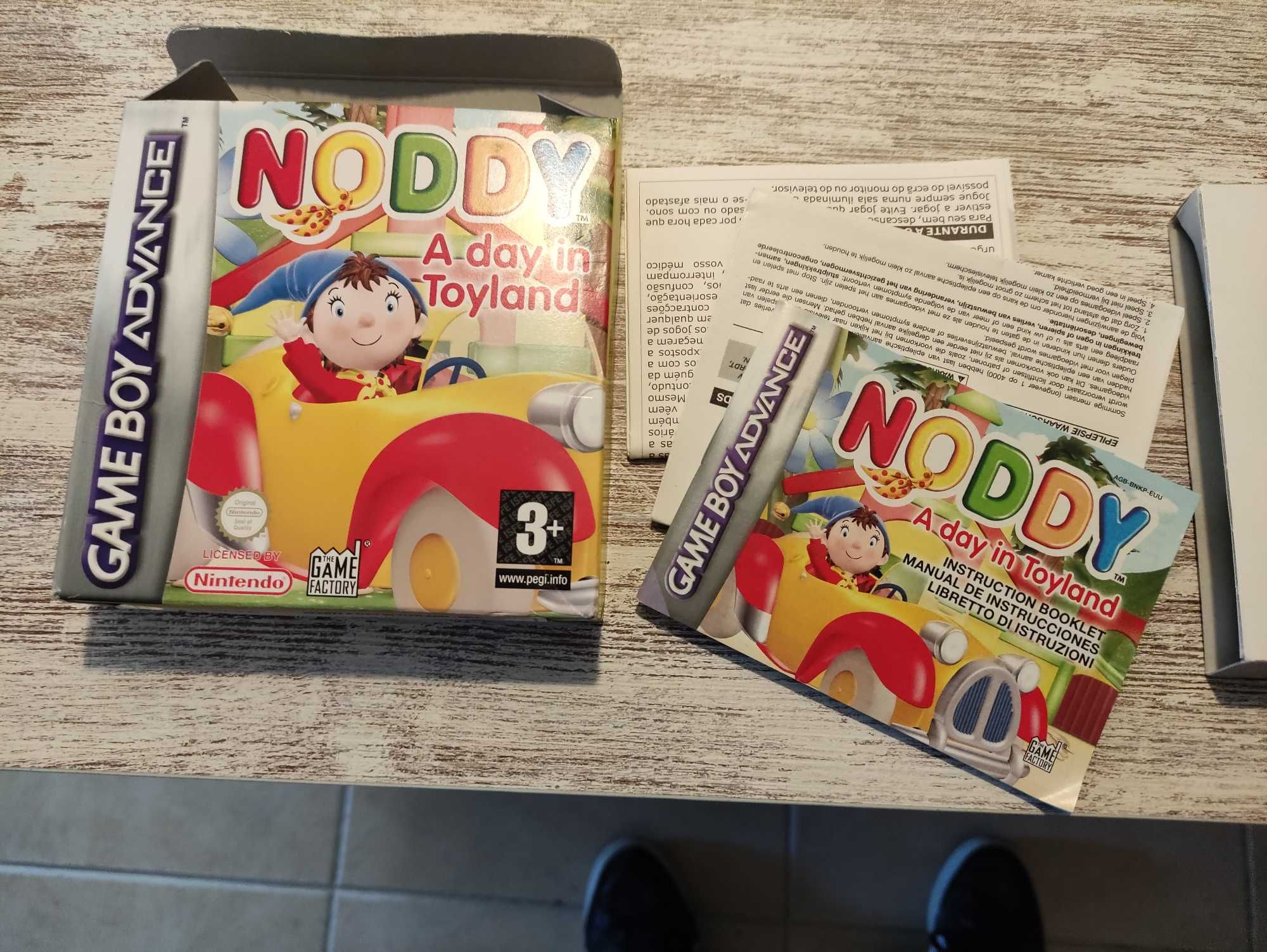 GameBoy Advance - Noddy: A Day In Toyland - Completo