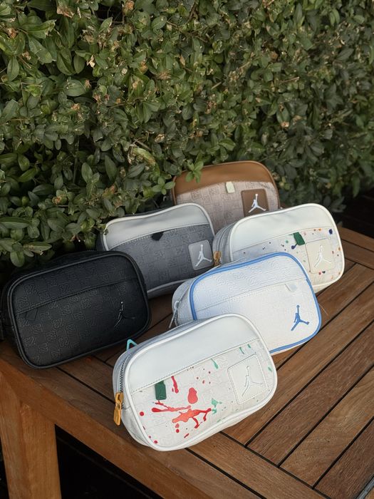 Сумка Jordan Monogram через плечо черная барсетка Джордан 23 монограм