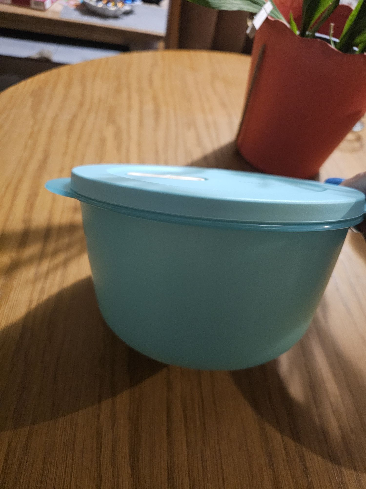 Tupperware Cristallo 2l podgrzewanie mikrofala