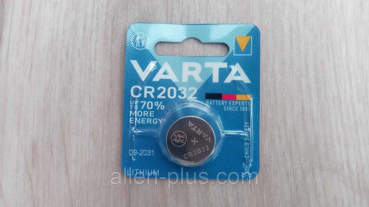 Батарейки литиевые (2шт) VARTA Lithium CR2032 3V (есть ОПТ)