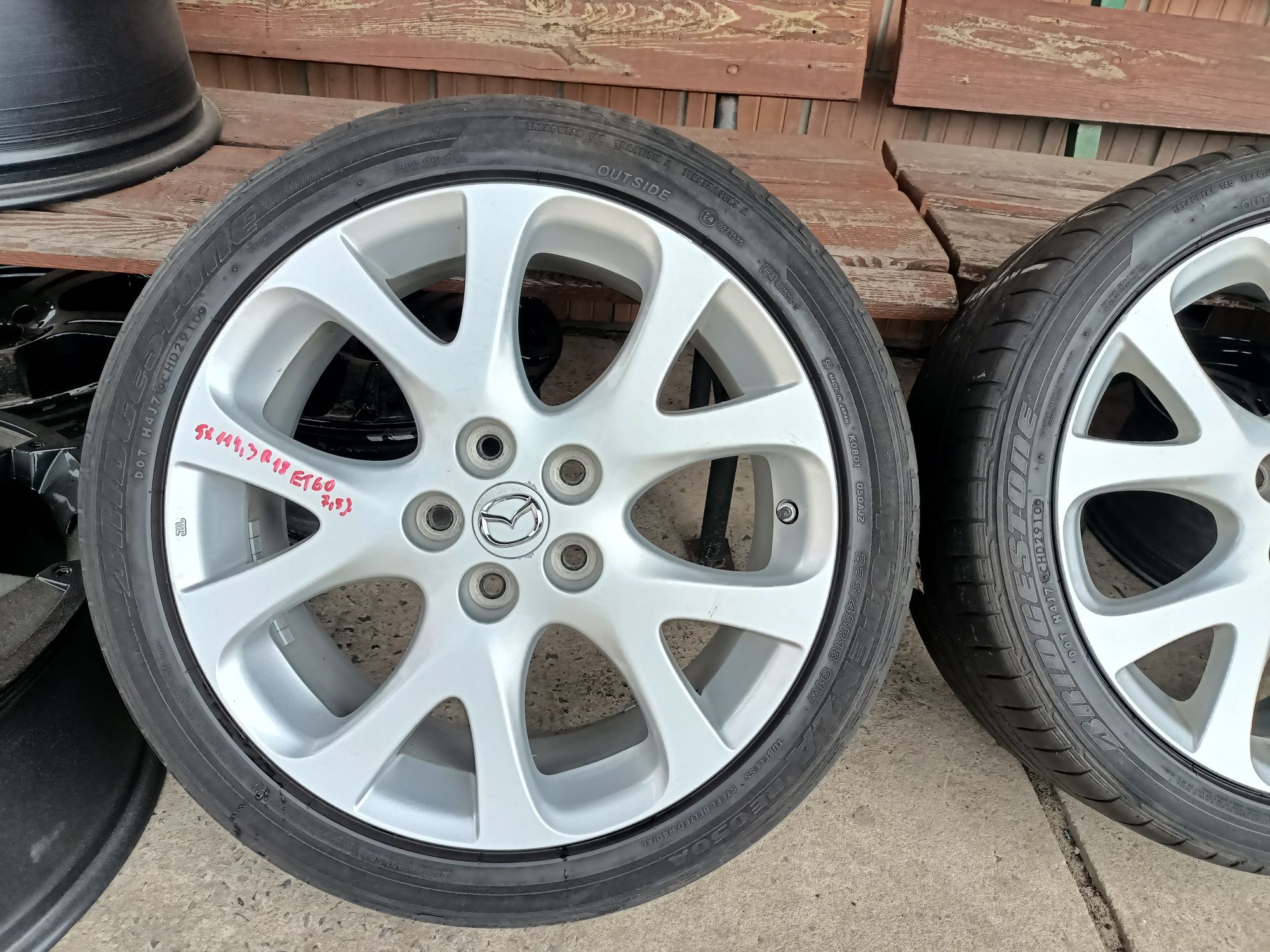 Felgi 5x114,3 R18 Mazda 6