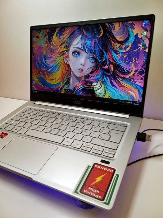 Ноутбук Ігровий Acer Swift 2023 Ryzen 5 4500U/RAM 8/SSD256/VRAM 4GB