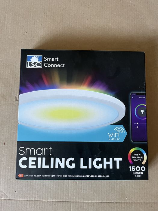 LSC Smart Connect lampa nowa Action