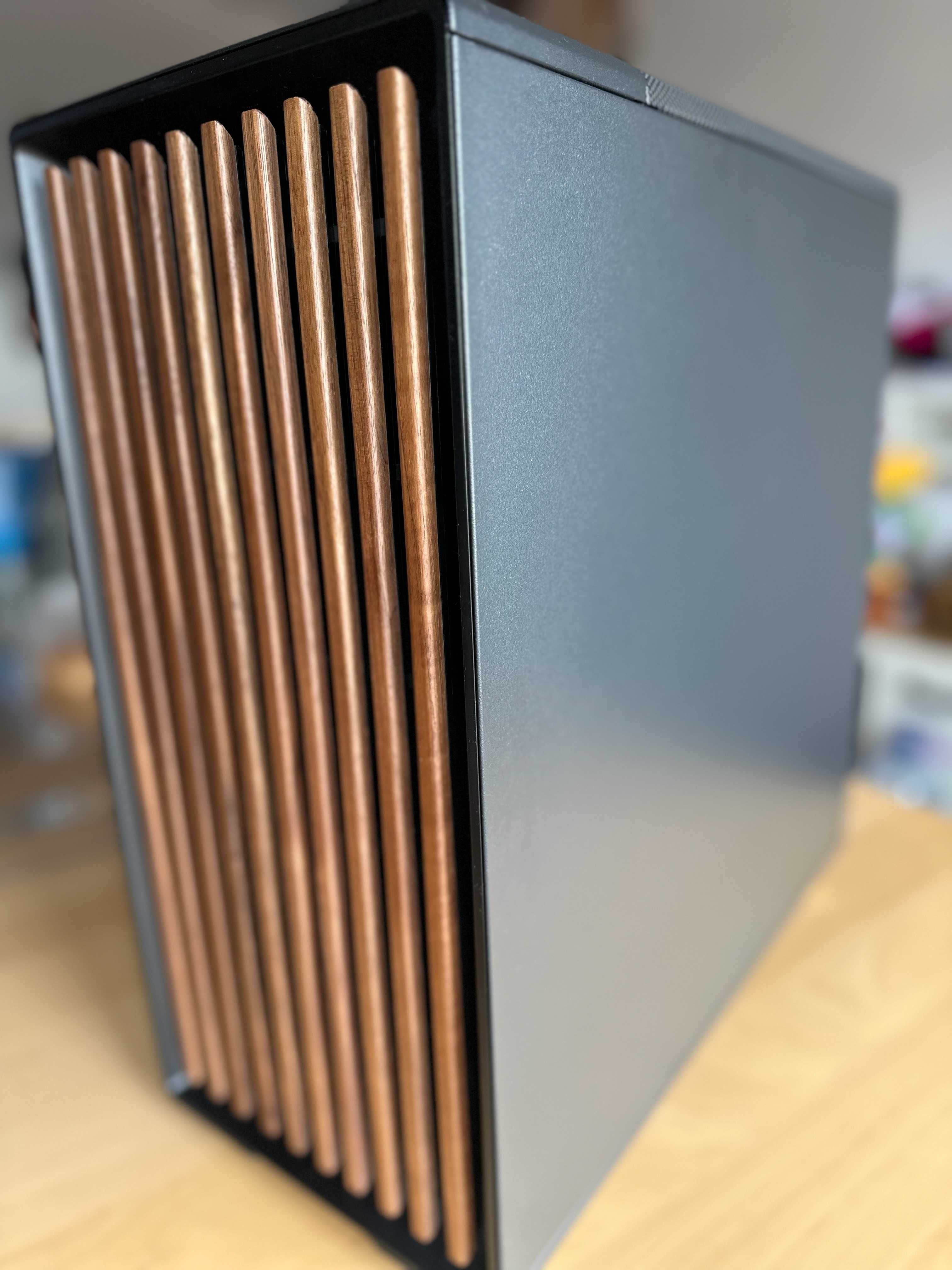 Caixa PC Fractal Design North Charcoal Black Tempered Glass Dark Tint