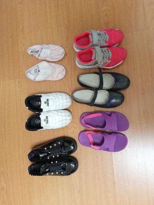 Calçado menina bom estado