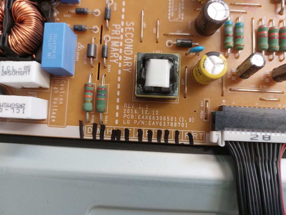 Lv LG 49UF770V avariada