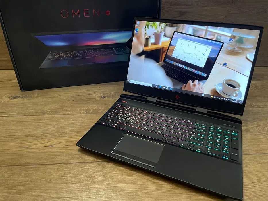 Игровой ноутбук HP OMEN 2020 Core i7-8750H GTX1050Ti 16GB SSD nvme RGB