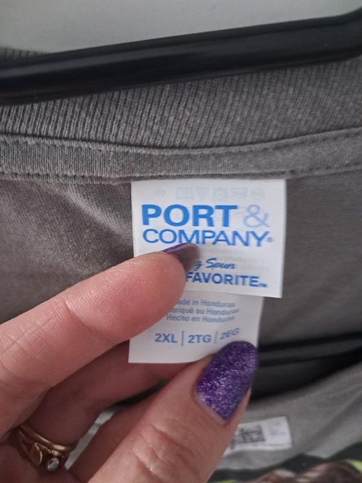 Koszulka męska Szara XXL