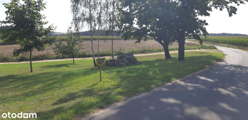 Sprzedam nietuzinkową działkę budowlaną 1000m2 pod Sierakowem Wlkp.