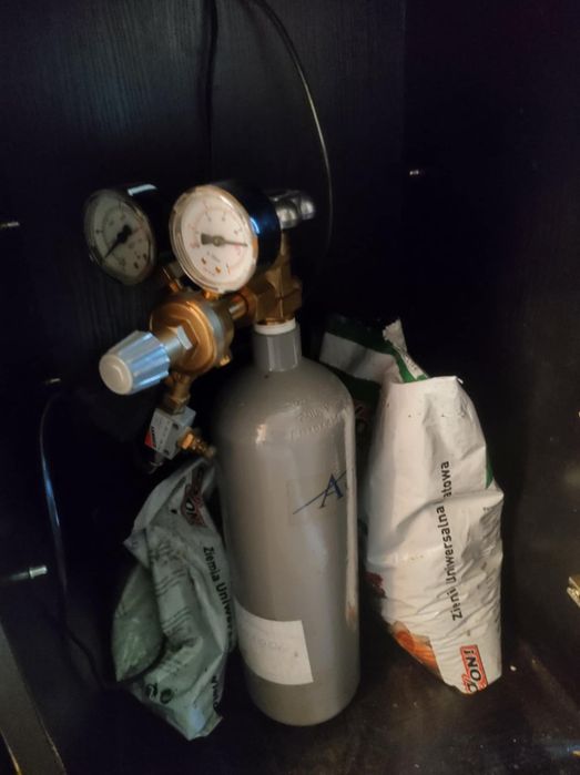 Duze akwarium 450L