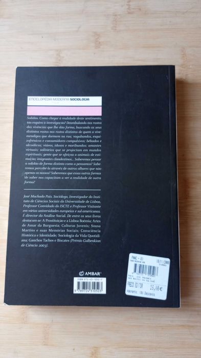 Nos Rastos da Solidão- Deambulações Sociológicas de José Machado Pais