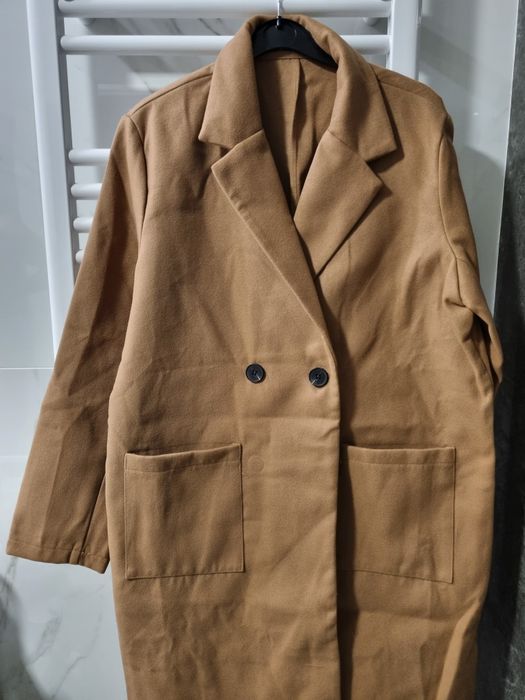Casaco/sobretudo castanho