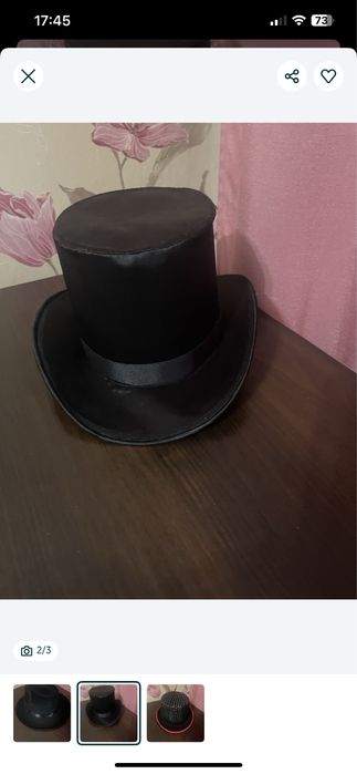 Николаев Шляпы капелюхи черные маскарад бал вечеринка концерт