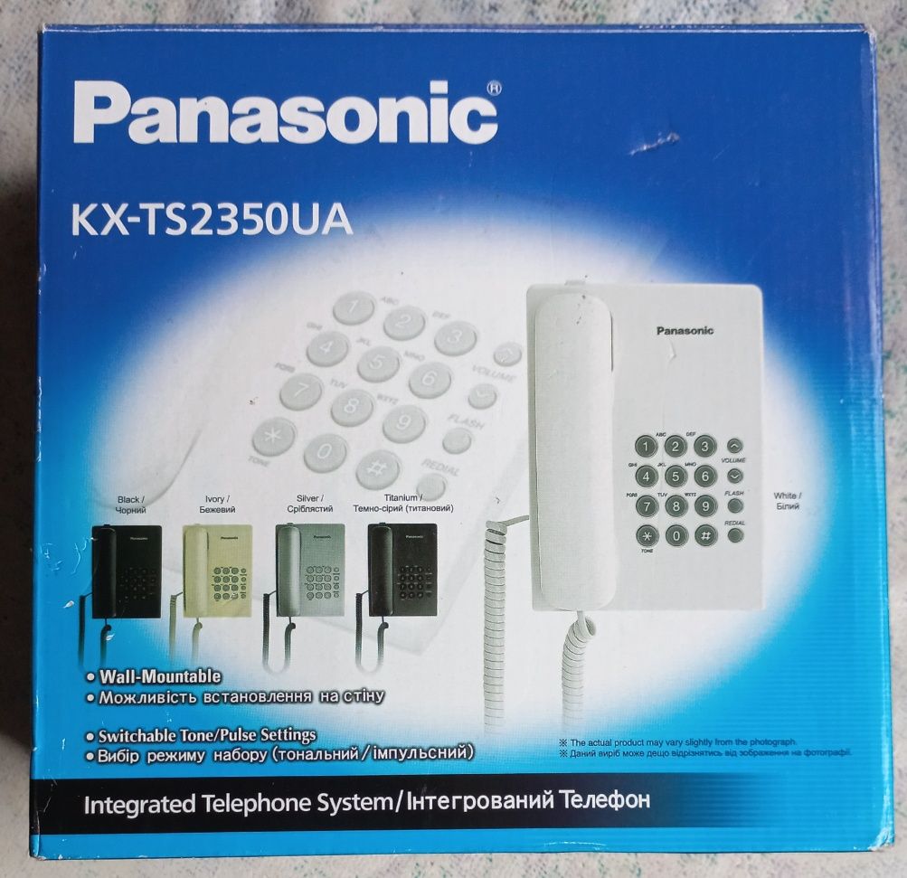 Телефон Panasonic kx-ts2350 Новий