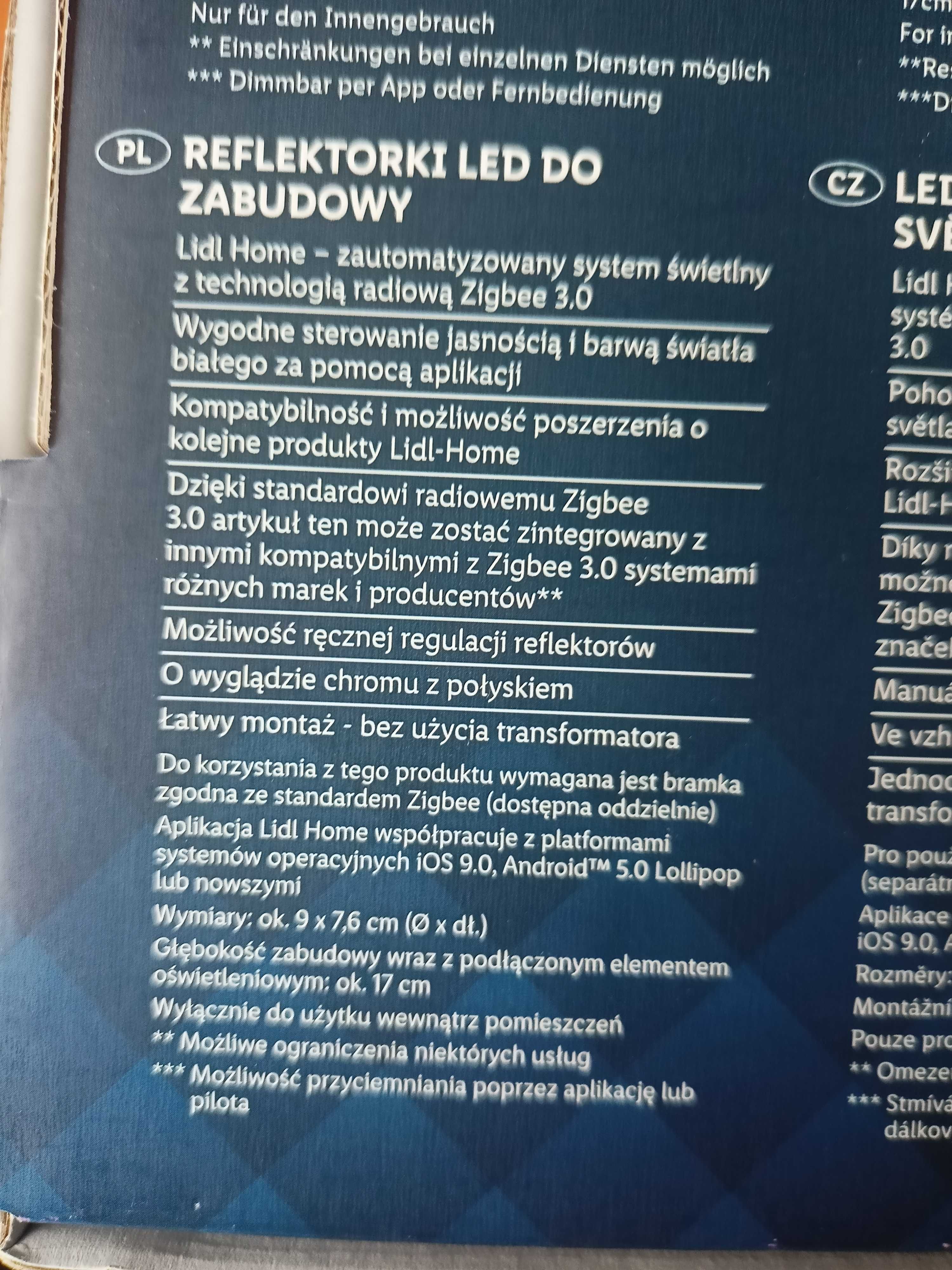 Smart Home oświetlenie inteligentne   zigbee nowe