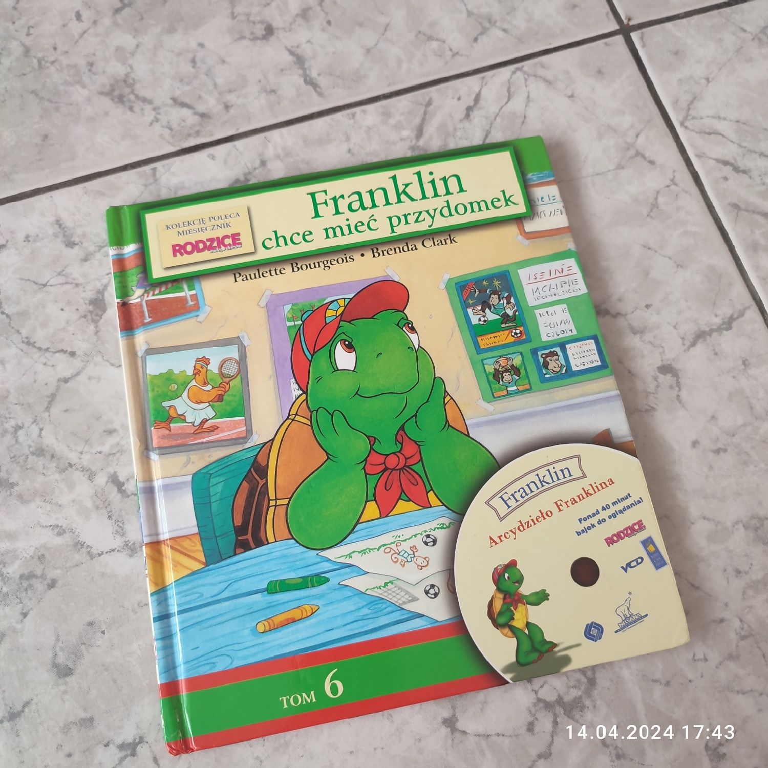 książka Franklin chce mieć przydomek Paulette Bourgeois