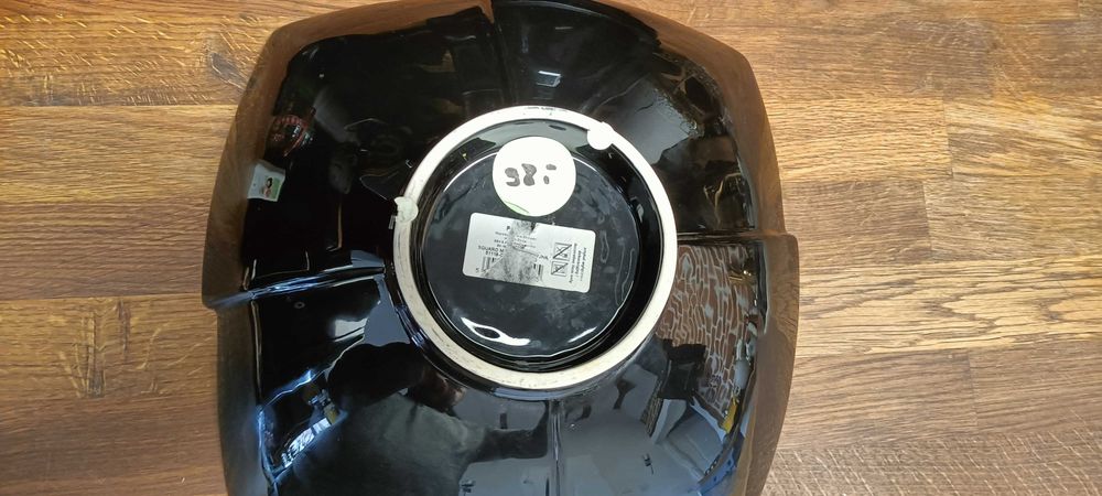 Półmisek Glamour czarno srebrny home&you