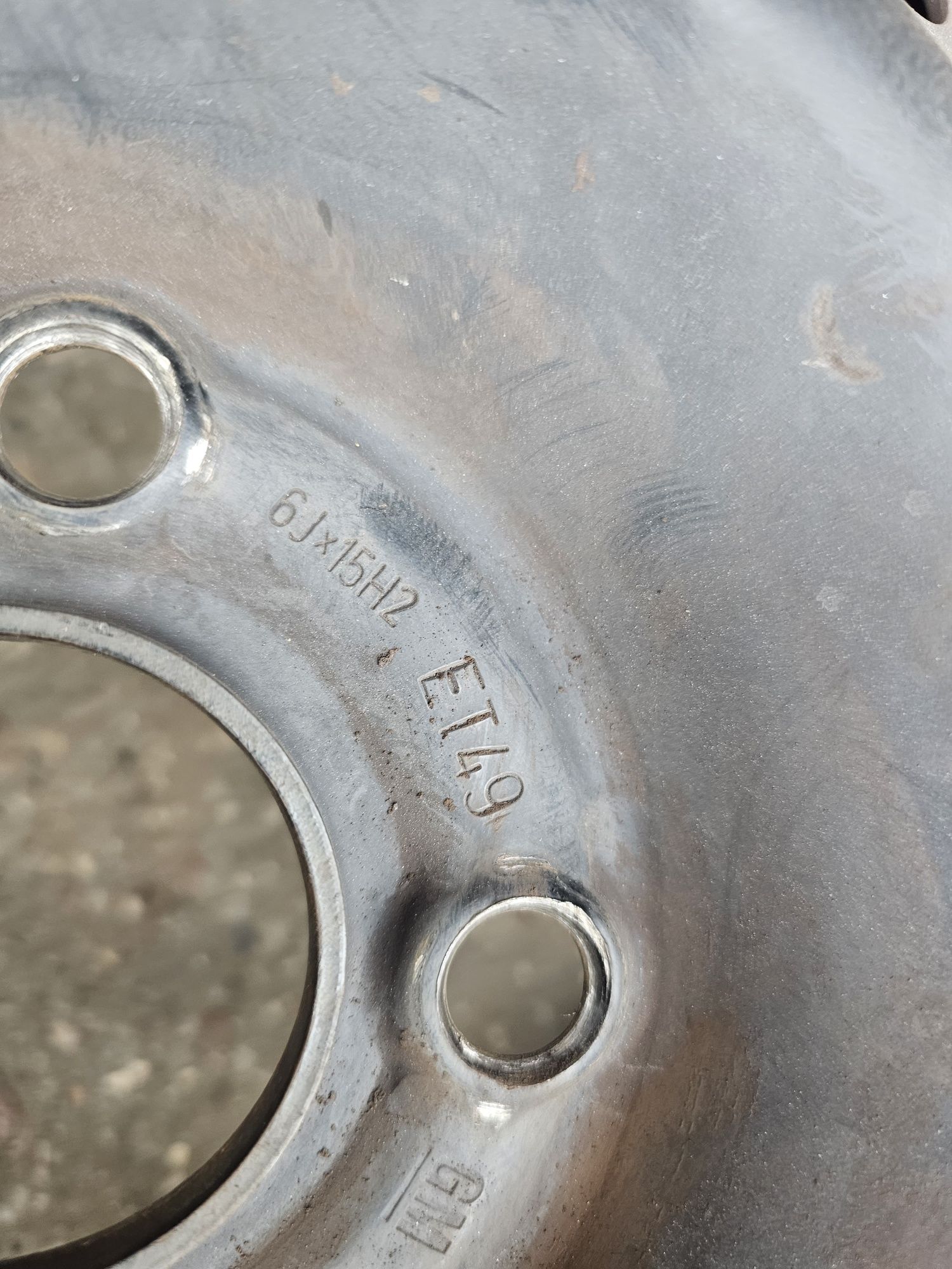Felgi Stalowe Opel R15 4x100 ET49-6J