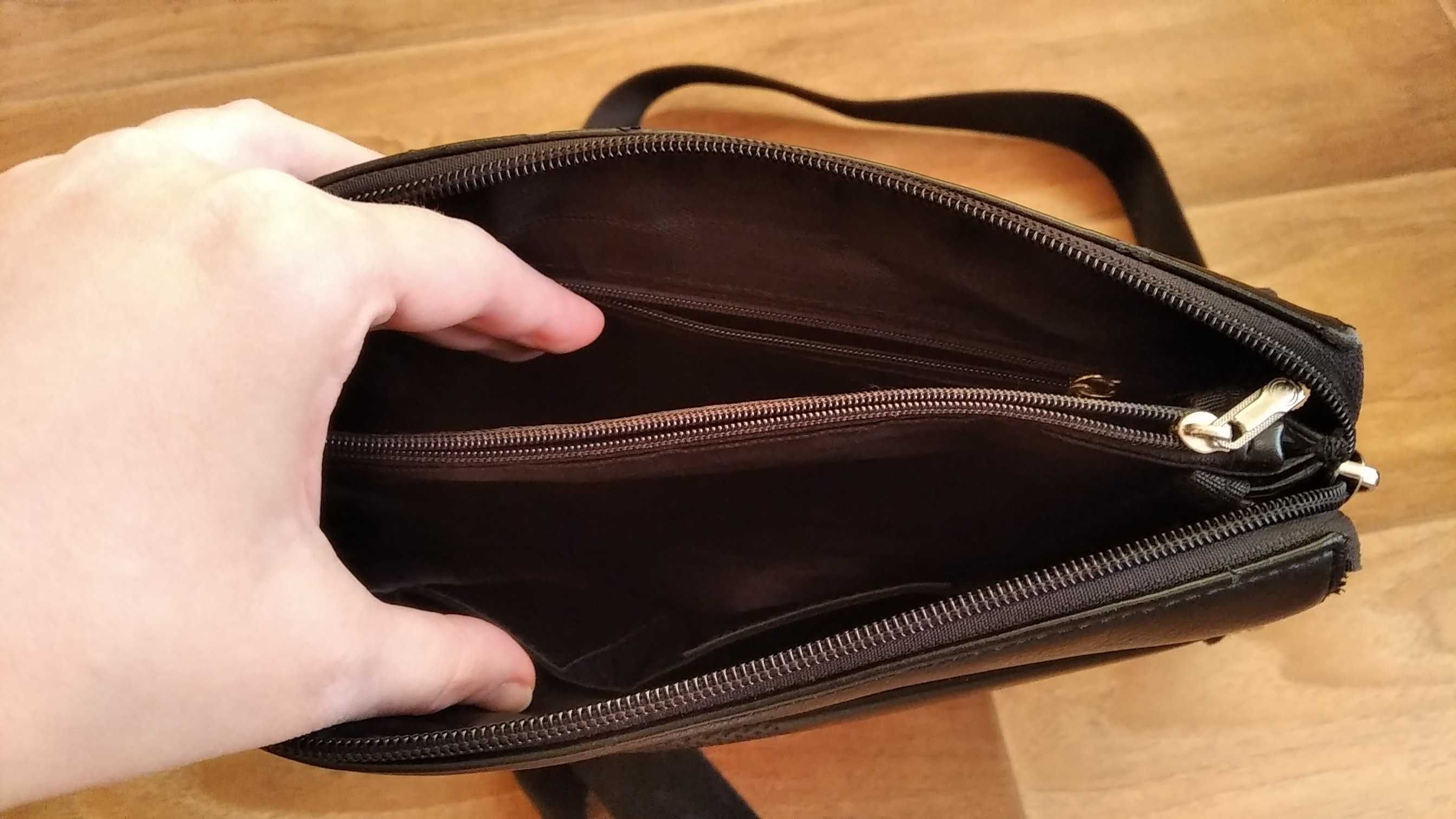 мужская сумка через плечо барсетка портмоне кожа Турция на подарок