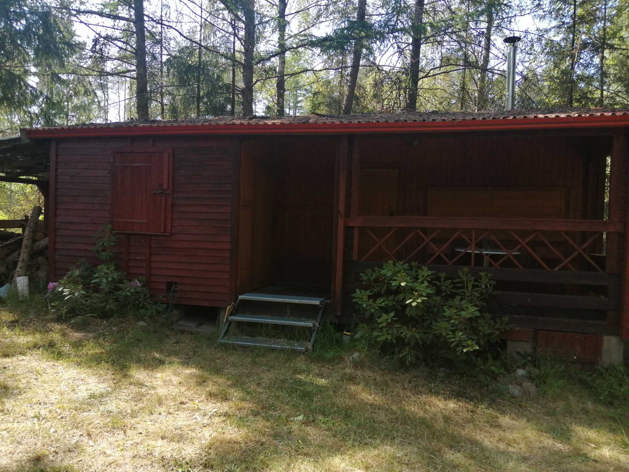 Domek letniskowy nad jeziorem