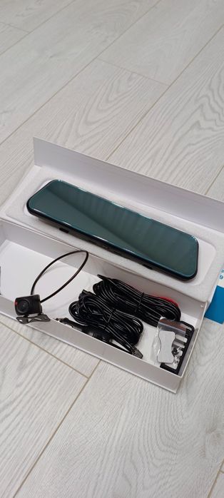 Дзеркало відеореєстратор 10" 2 камери Super Full HD. НОВИЙ.