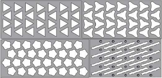 Решета для зерноочисних машин Пробивні сита Полотна решітні Перфолист